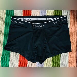 Calvin Klein Men's Black Boxer Brief Underwear - Size M